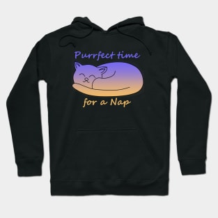 Purrfect time for a Nap Hoodie